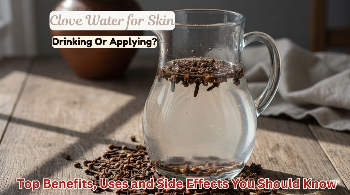Clove water for face benefits