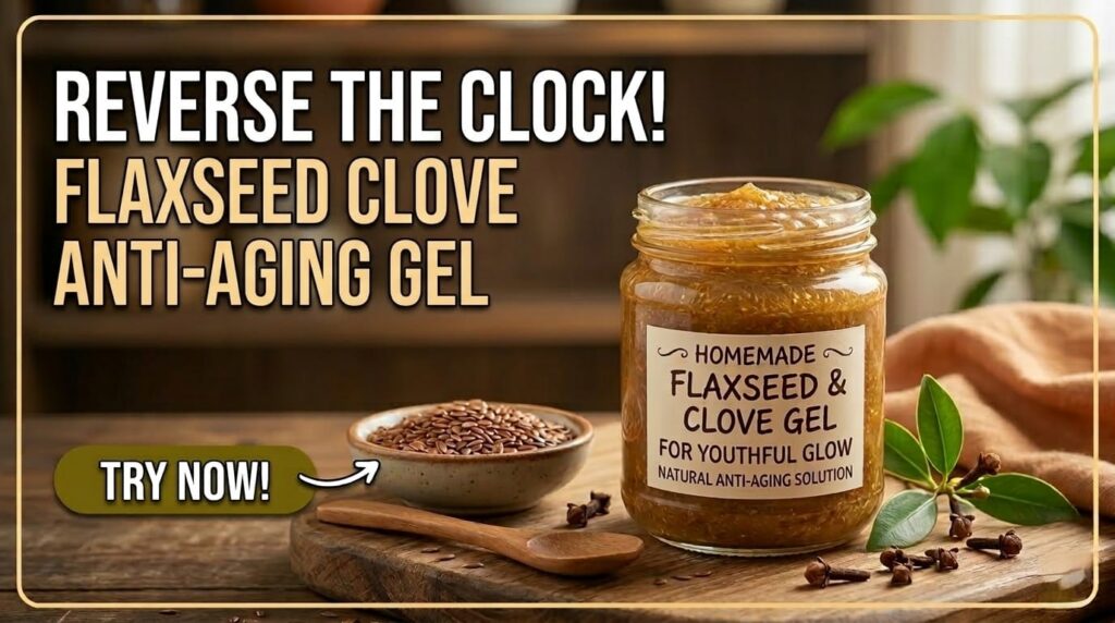 clove and flaxseeds for antiaging