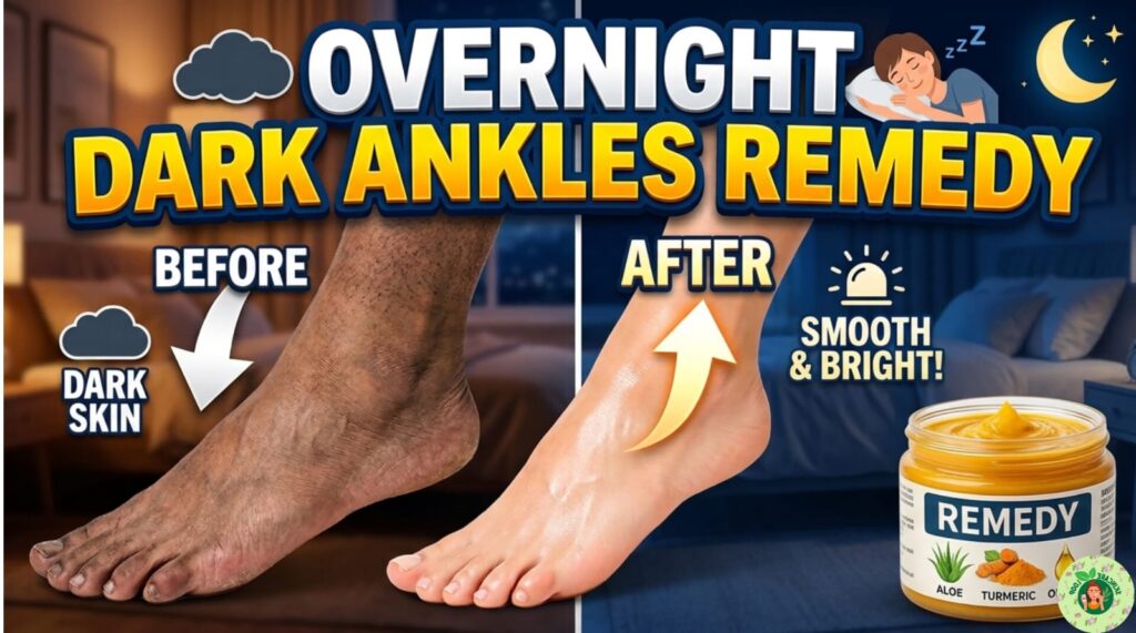 How to Lighten Dark Ankles Naturally at Home